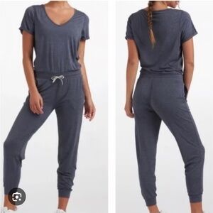 Vuori Navy Jumpsuit